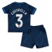 Maillot de foot Chelsea Marc Cucurella #3 Extérieur vêtements enfant 2023-24 Manches Courtes (+ pantalon court)